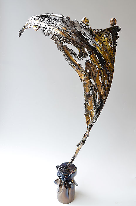 bronze sculpture, unique piece