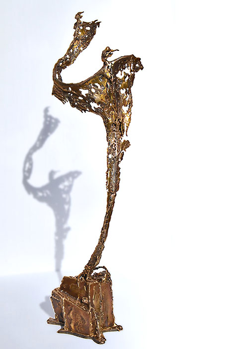 human sculpture, bronze artwork